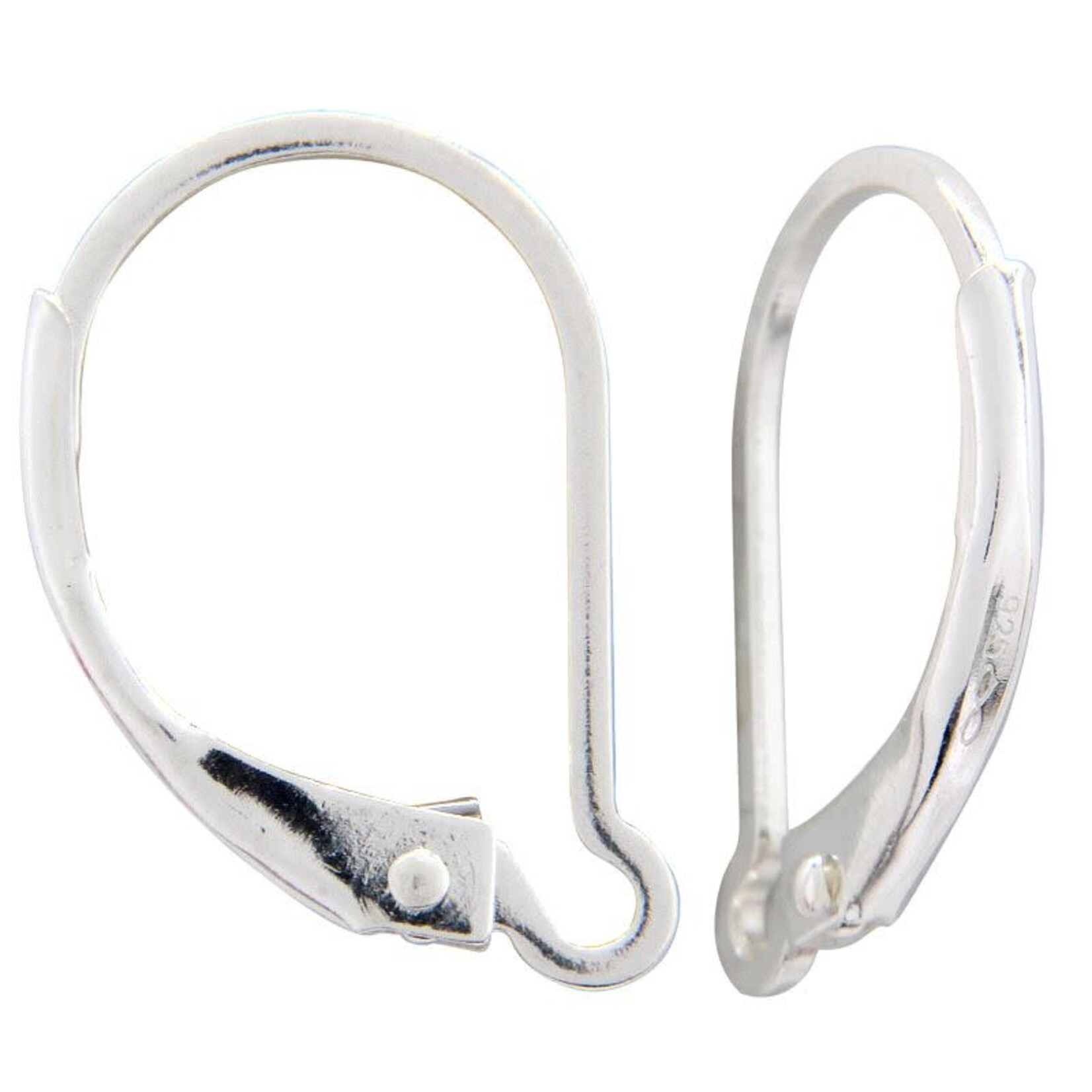 Sterling Silver Interchangeable Loop Leverback - Pair