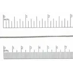 Antique Silver Plated  1.5mm Fine Curb Chain