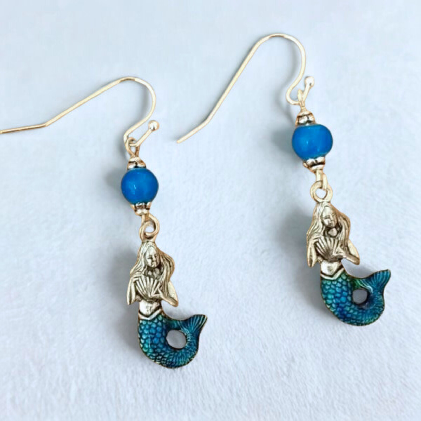 Bead Inspirations Blue Mermaid Earring Kit