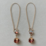 Bead Inspirations Flourish Blossom Purple Earring Kit