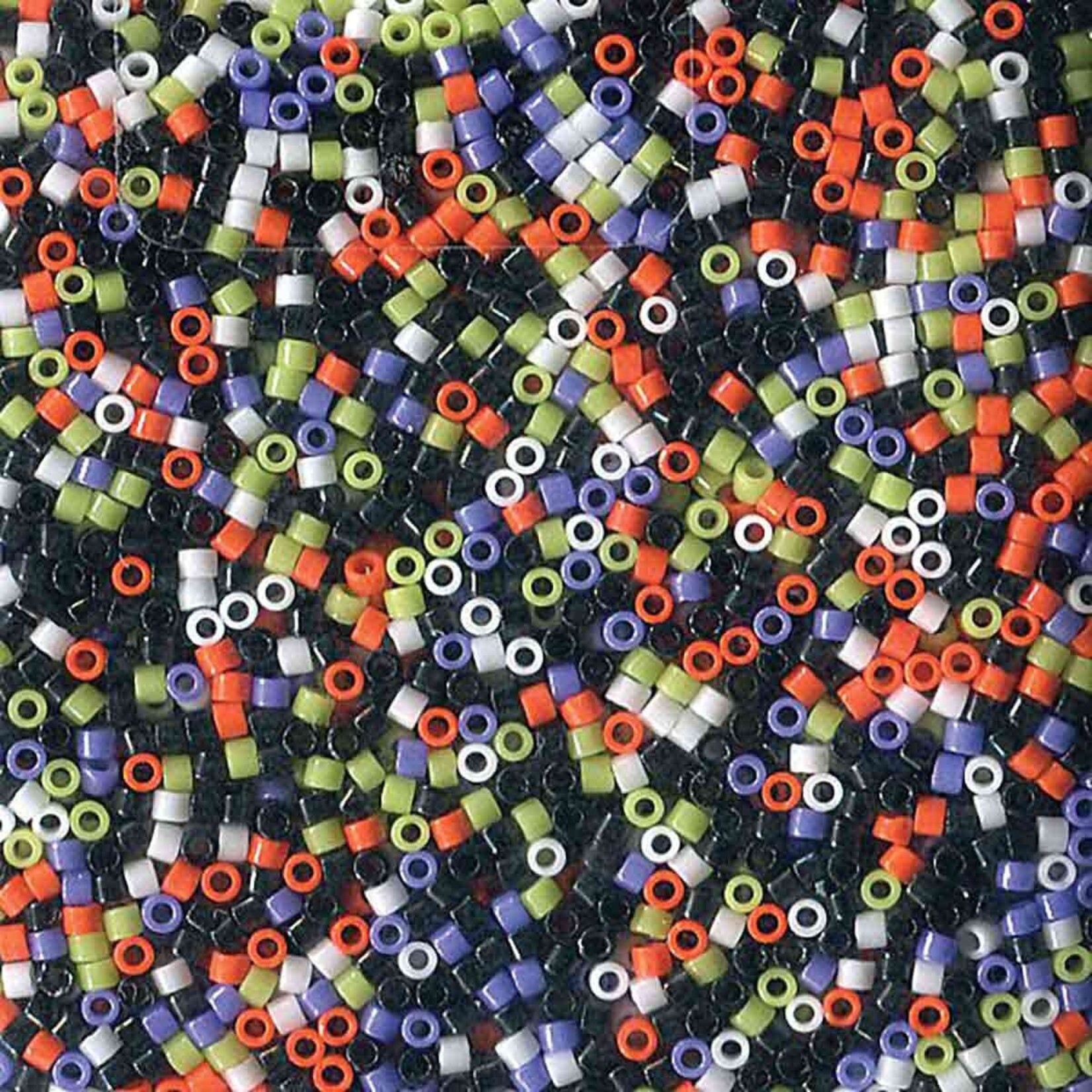 Delica 11/0 Trick or Treat Seed Bead - 7.2gm Tube