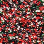Delica 11/0 Xmas Seed Bead - 7.2gm Tube