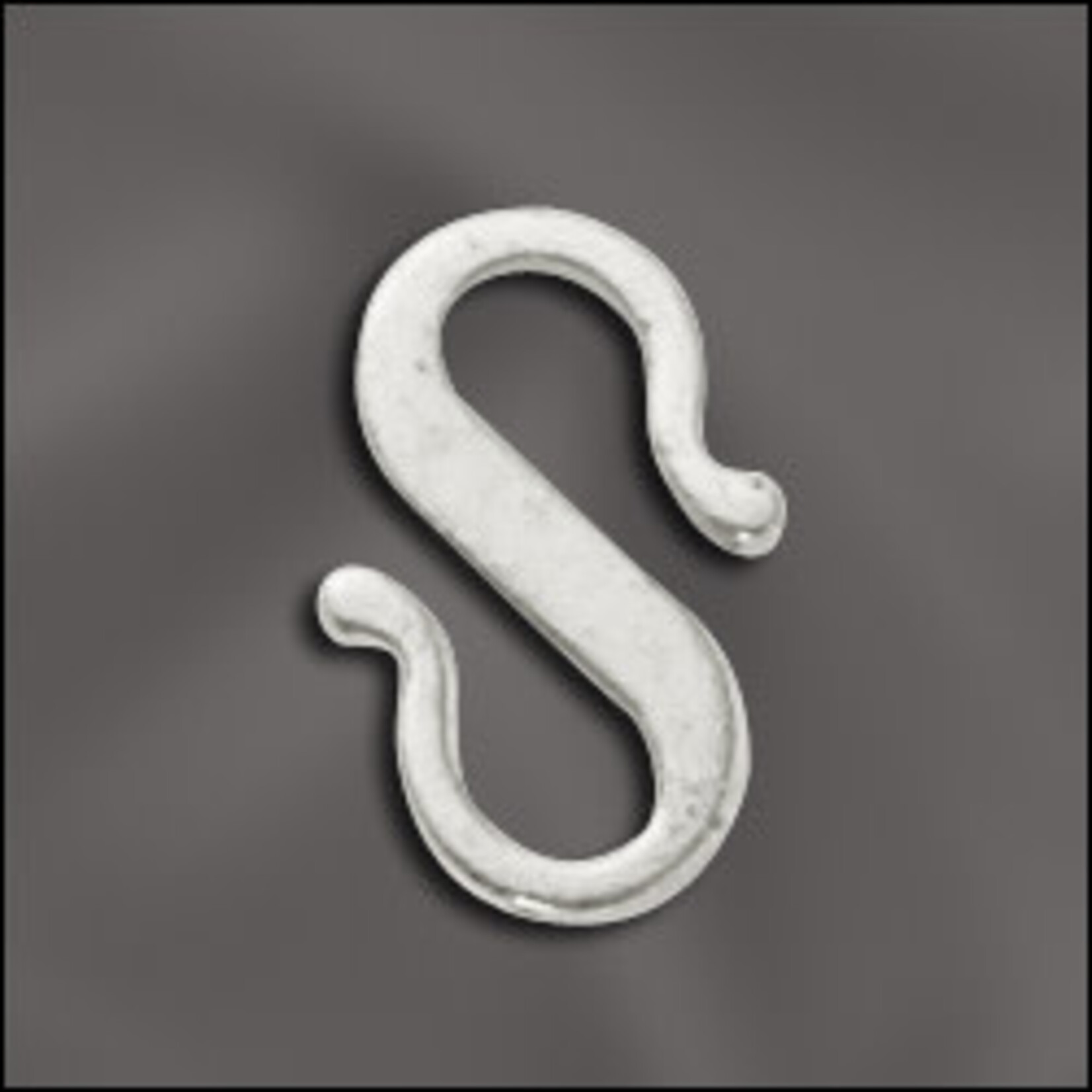 Silver Plated 13x8mm S Hook