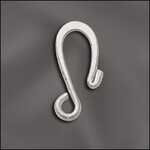 Silver Plated 16x7mm S Hook