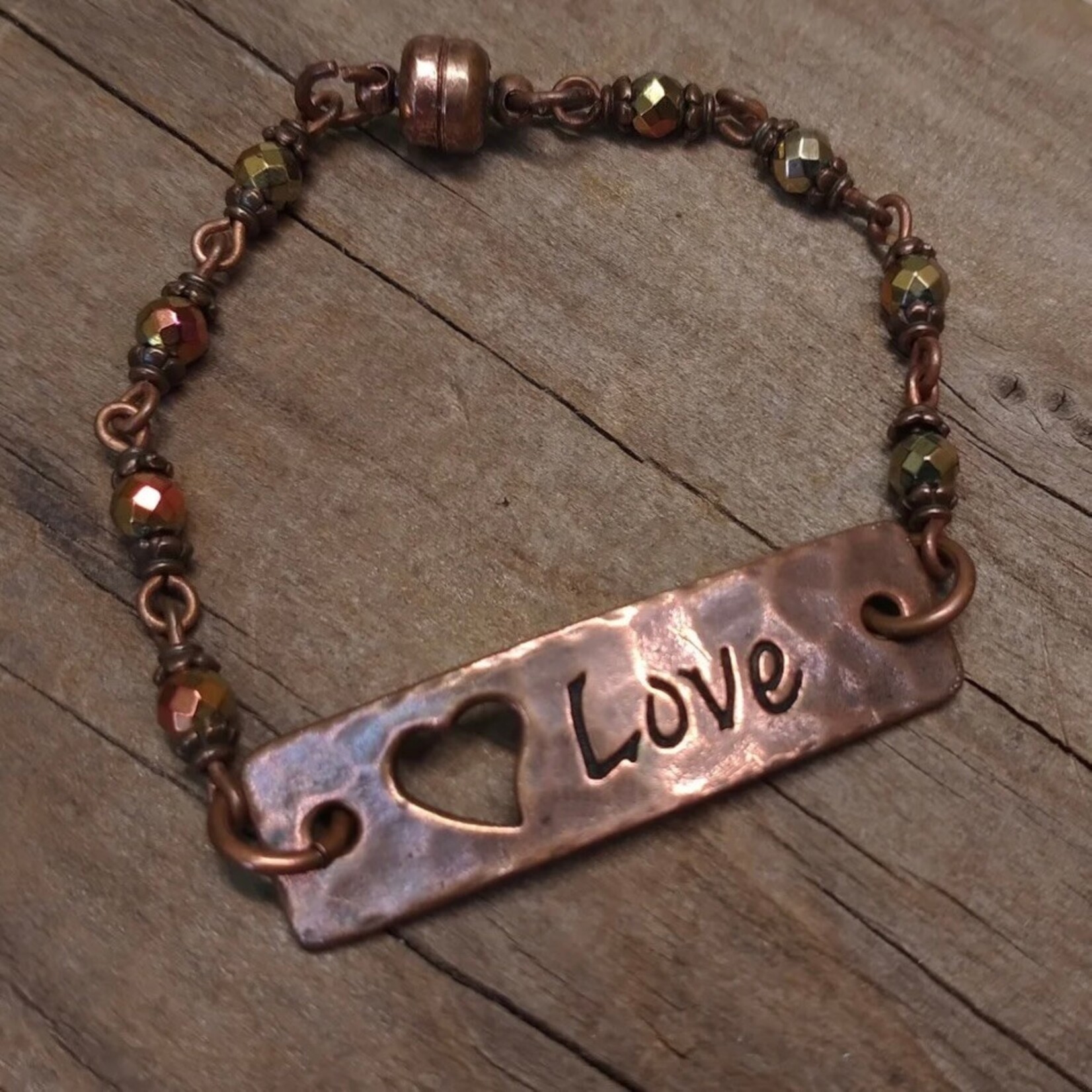 Love Link Copper Hematite Bracelet - Ready to Wear