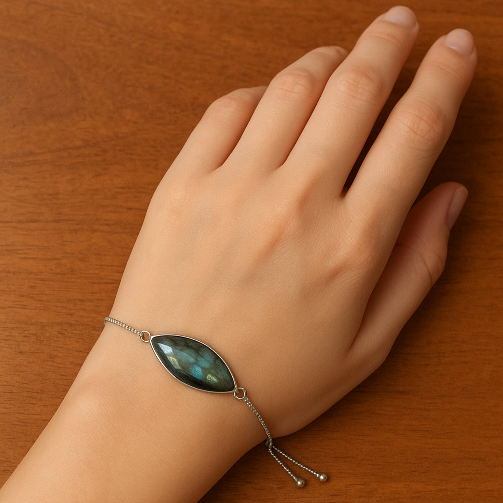 Silver Slider Bracelet Finding