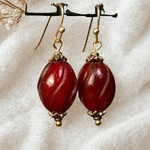 Red Horn Earrings - Ready to Wear