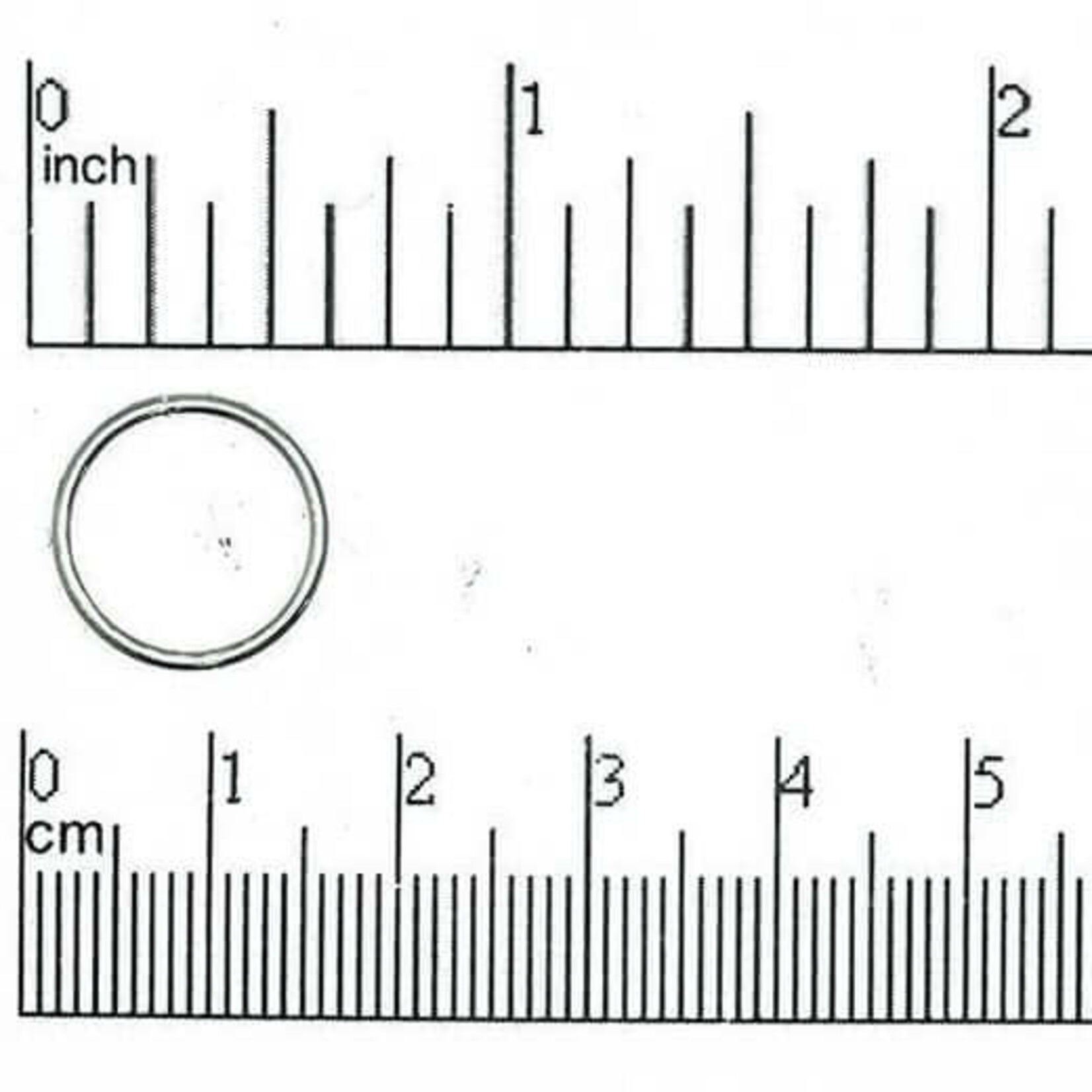 Silver Plated 12mm 15ga Open Jump Ring - 10 Pieces