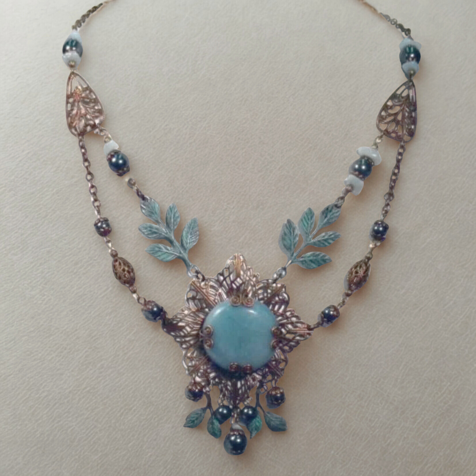 Amazing Amazonite Necklace - Ready to Wear