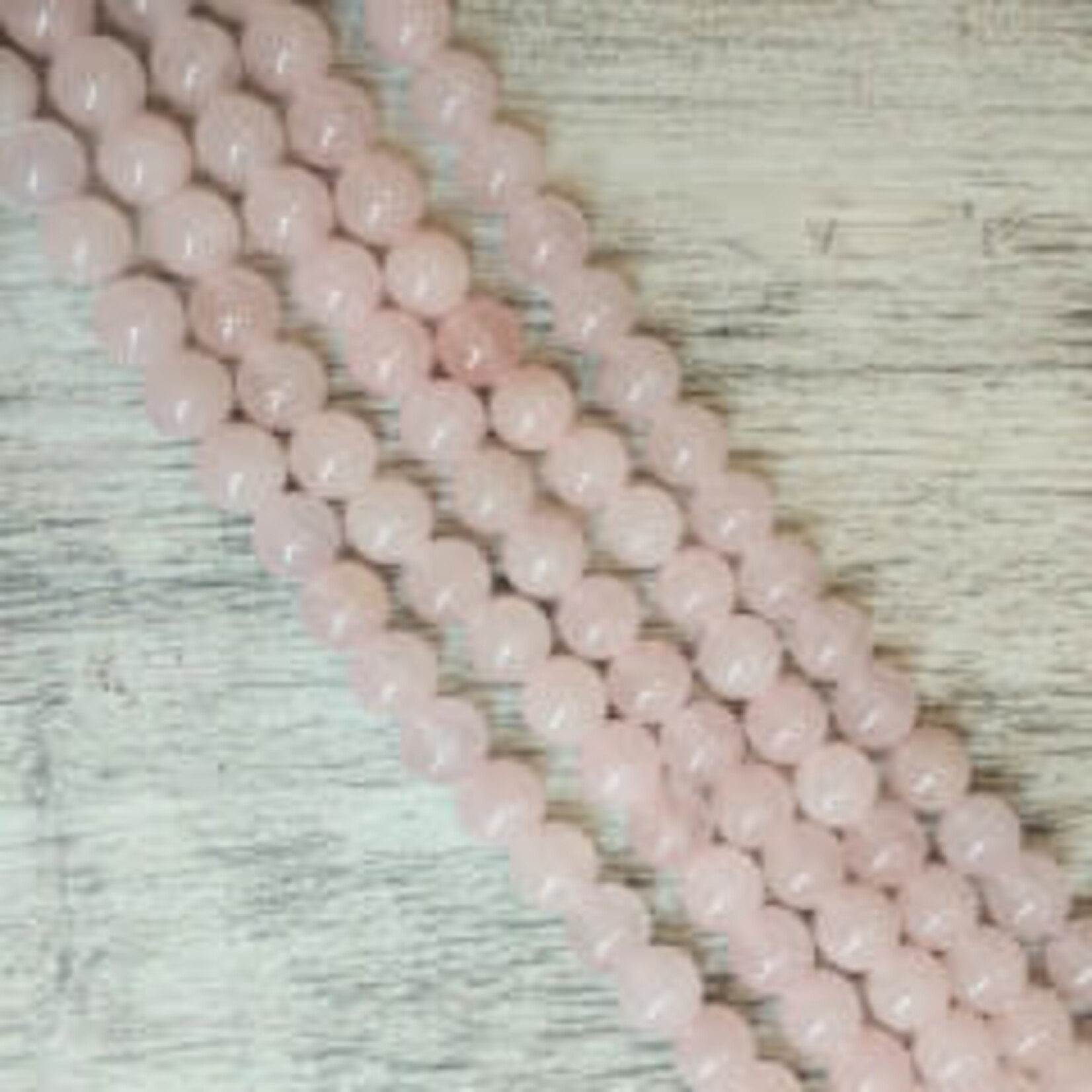 Rose Quartz  8mm Round Bead Strand