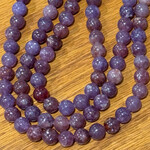 Lepidolite 8mm Round Bead Strand