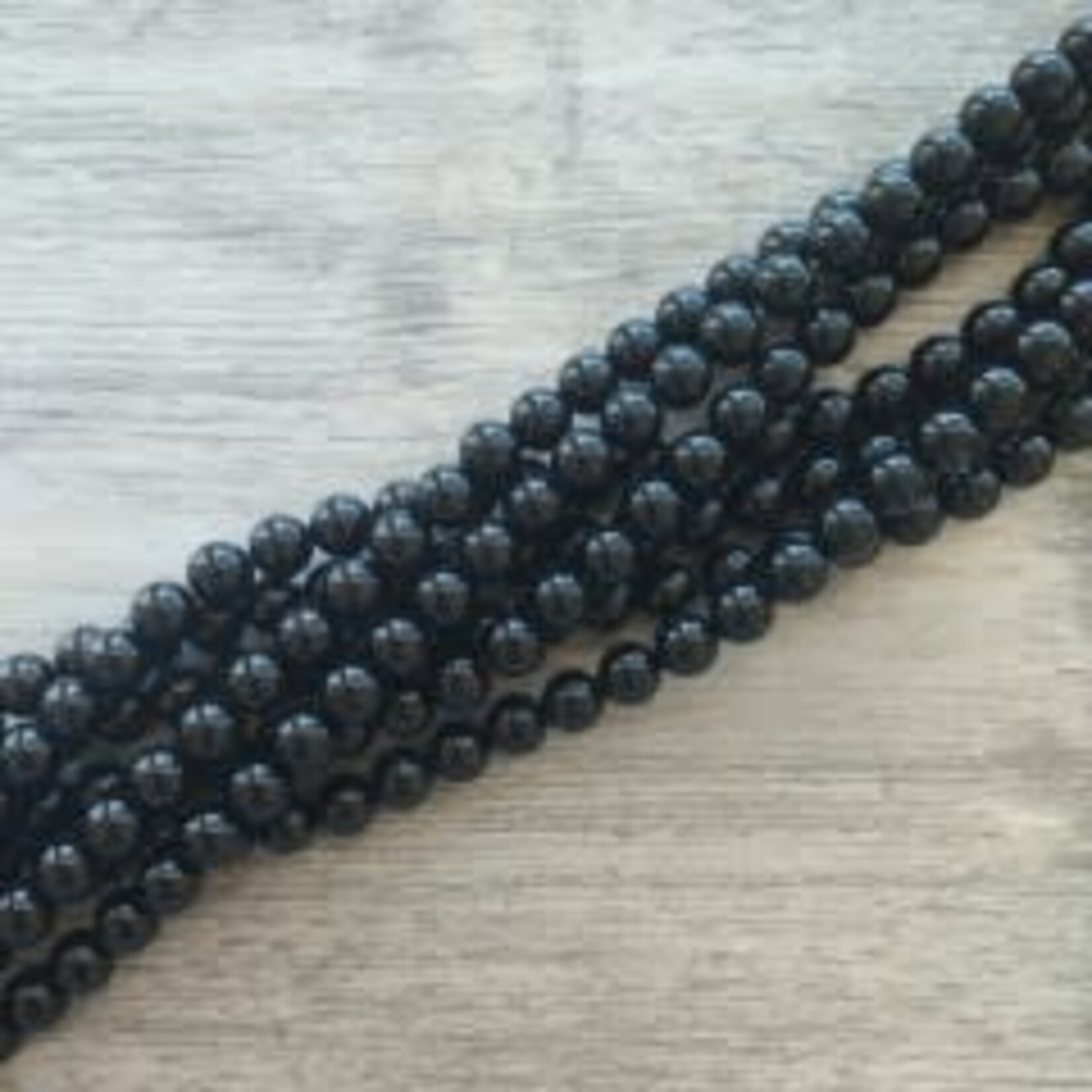 Onyx 8mm Round Bead Strand