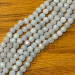 Aquamarine  6mm Faceted Strand