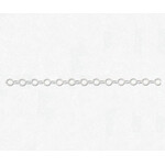 Sterling Silver 3.8mm Flat Cable Chain