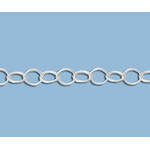 Sterling Silver 3.6mm Cable Chain