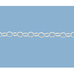 Sterling Silver 3.6x3.1mm Belcher Chain