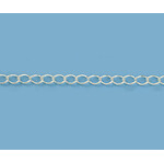 Sterling Silver 4x2.6mm Curb Chain