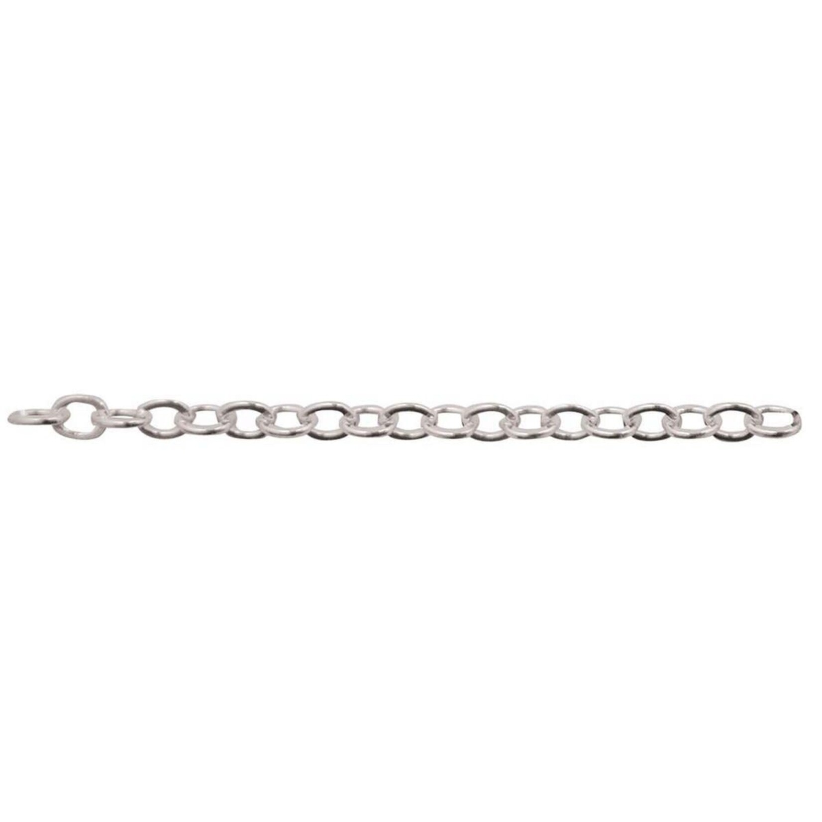 Sterling Silver  2mm Flat Cable Chain