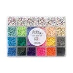 DIY Bead Kit - Bold Brights Heishi Box