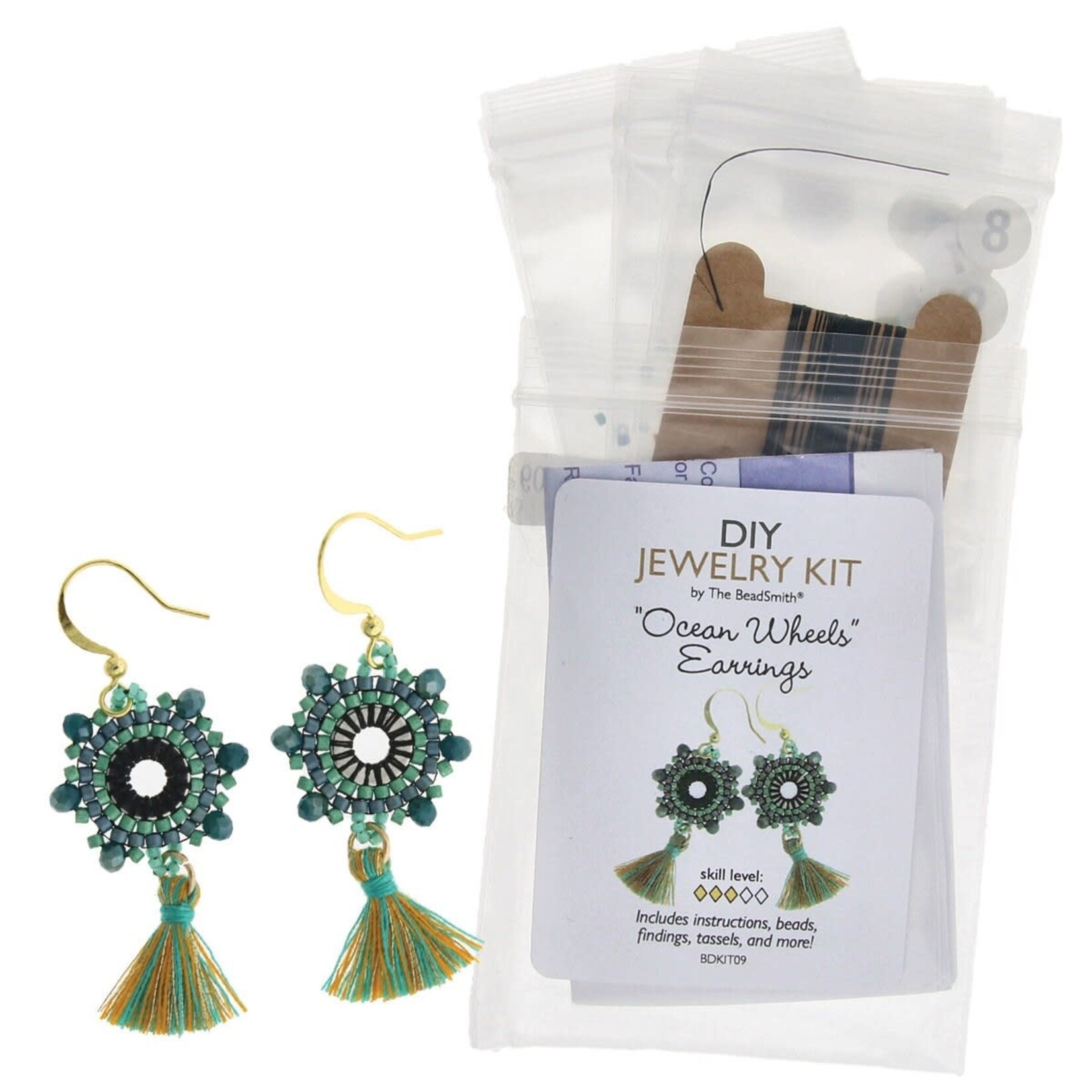 Ocean Wheels Earring Kit