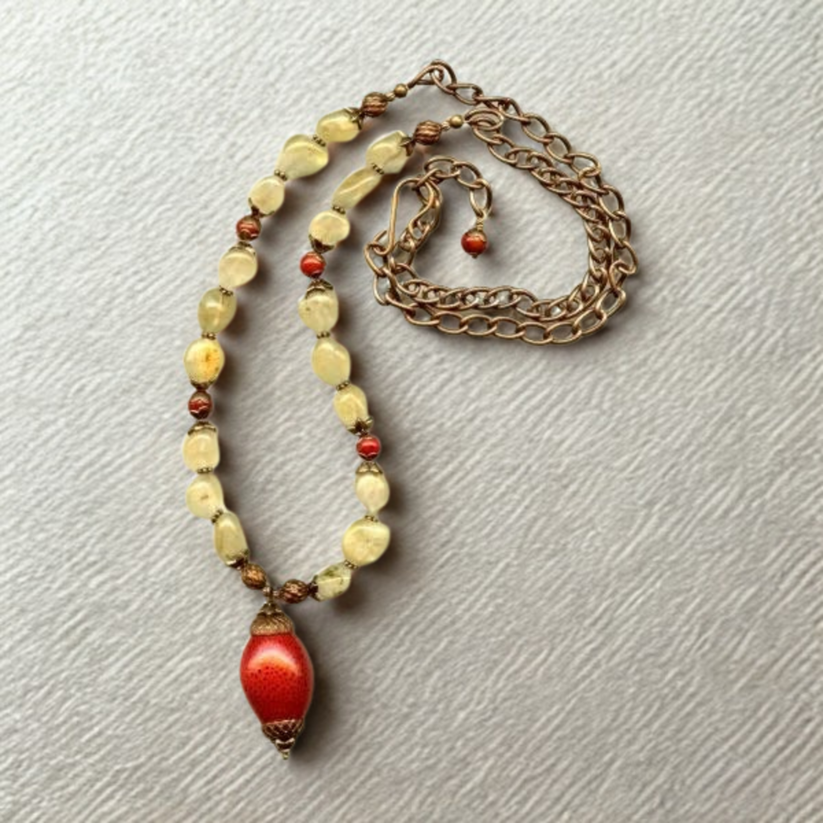 Pretty in Prehnite Necklace - Ready to Wear