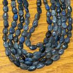 Labradorite 5x8mm Pebble Bead Strand