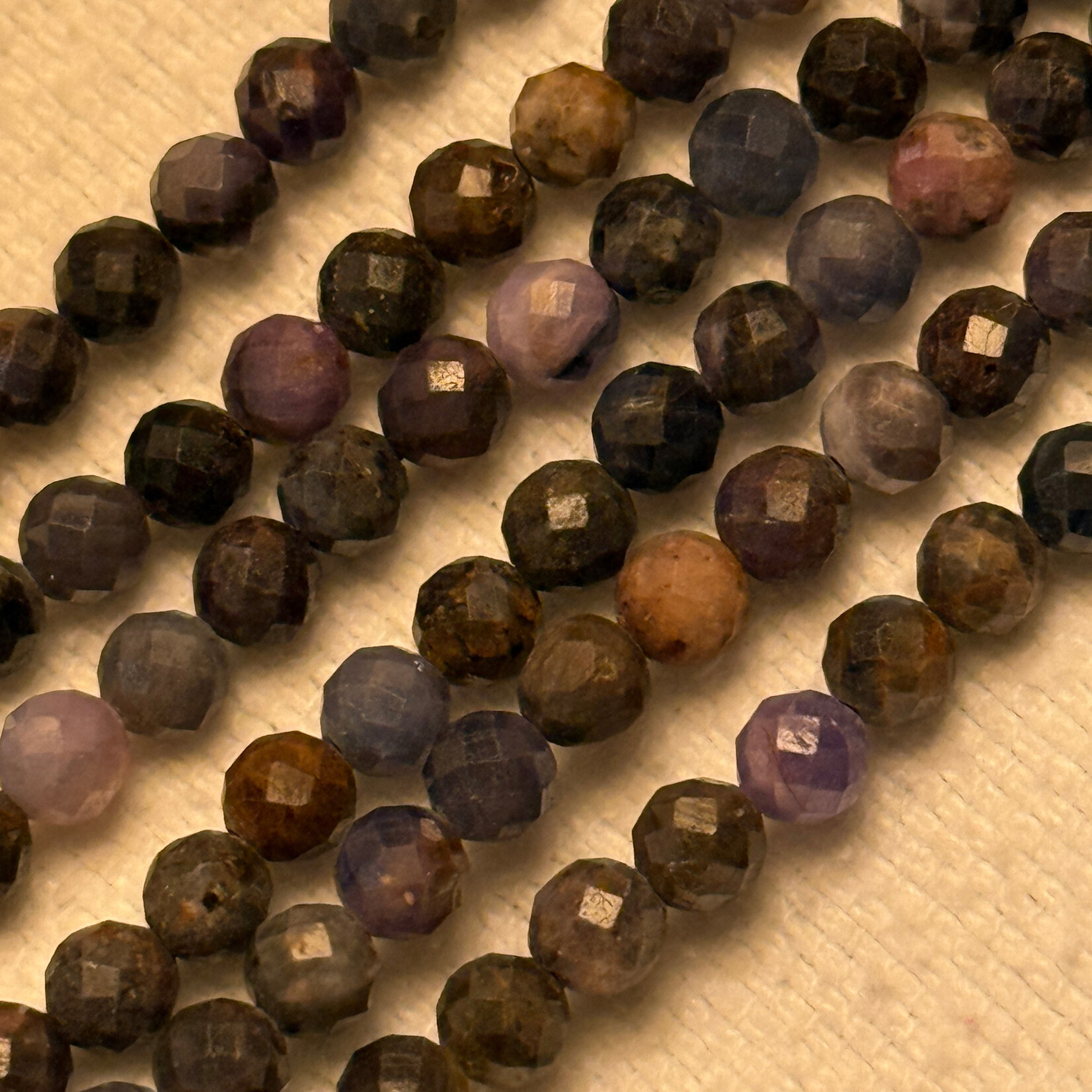 Sapphire 5mm Bead Strand