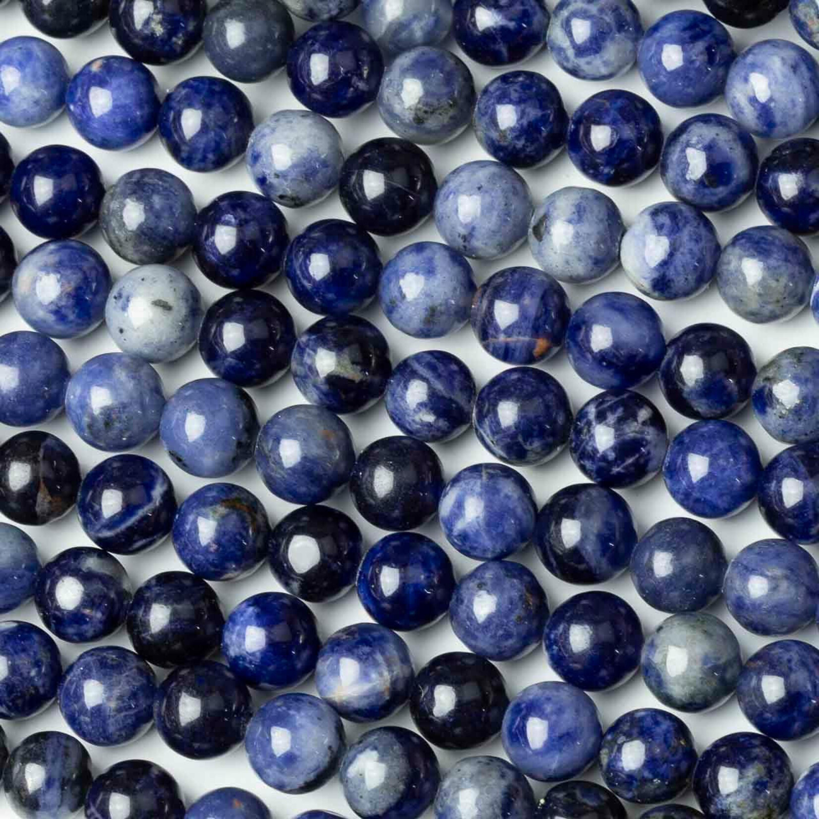 Sodalite  8mm Round Bead Strand