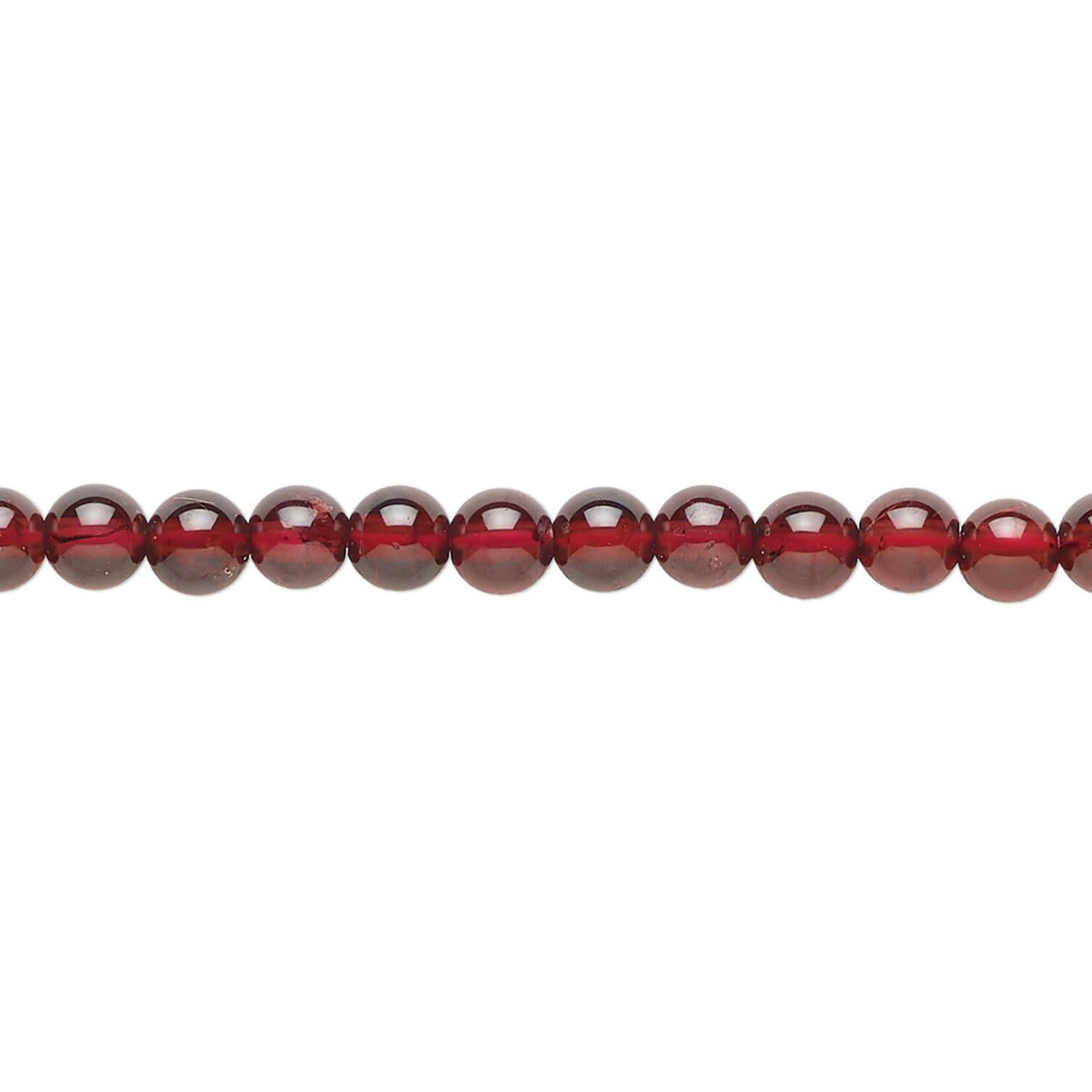 Garnet  4mm Round Bead Strand