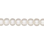 White Lotus 7-7.5mm Button Freshwater Pearl Strand