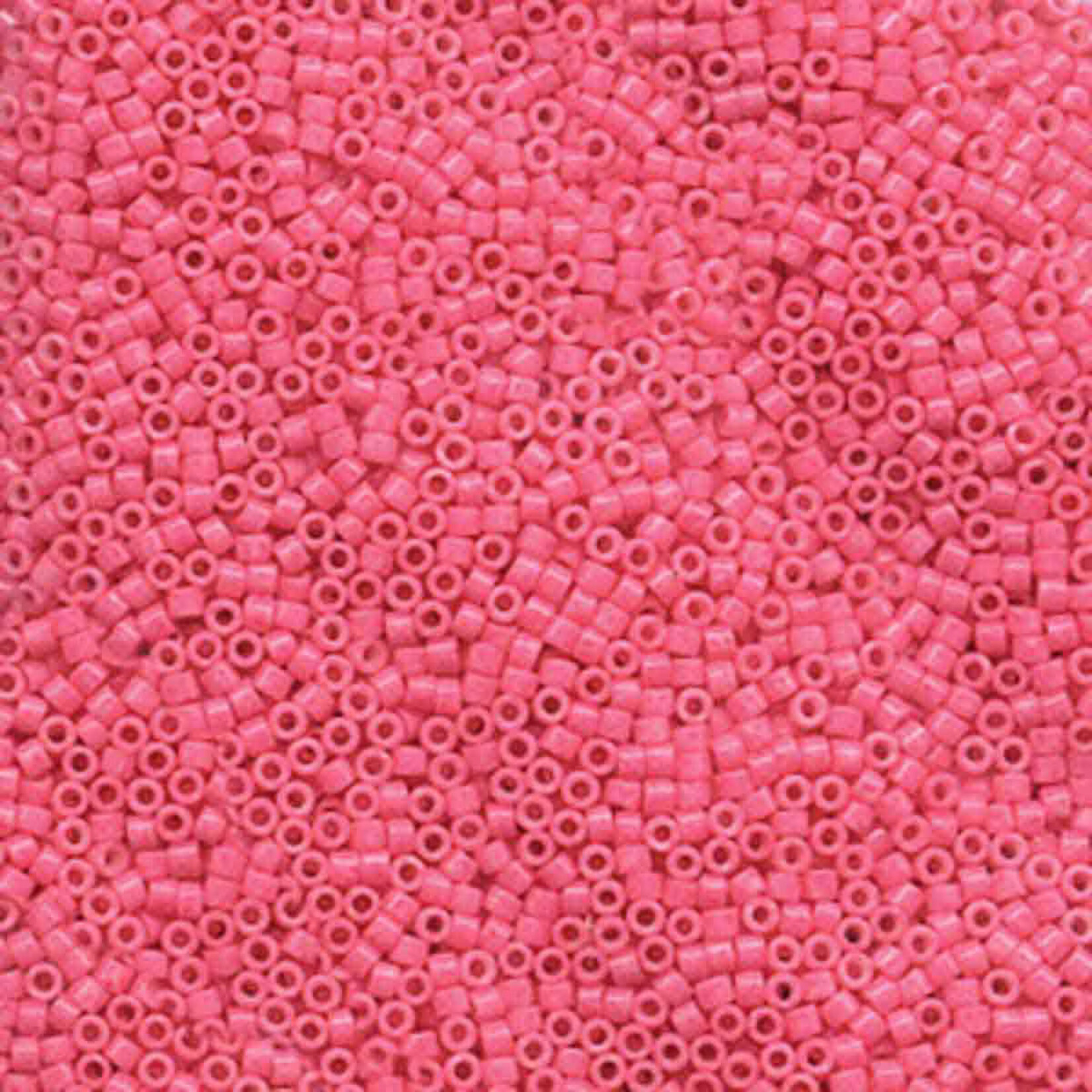Delica 11/0 Dyed OP Rose Seed Beads - 7.2gm Tube