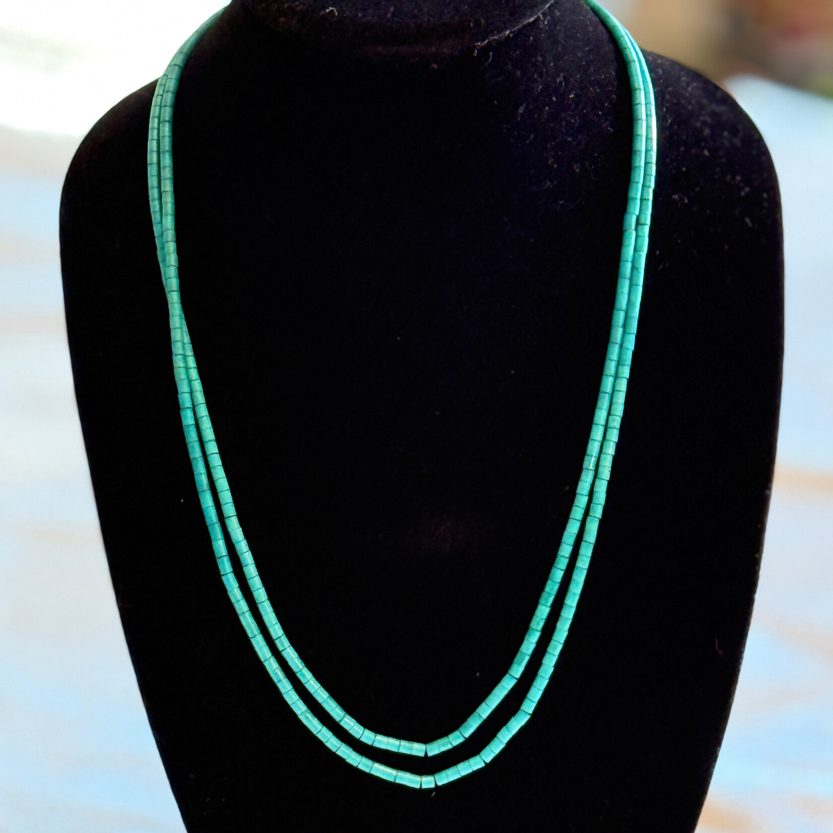Turquoise 26" Necklace - Ready to Wear