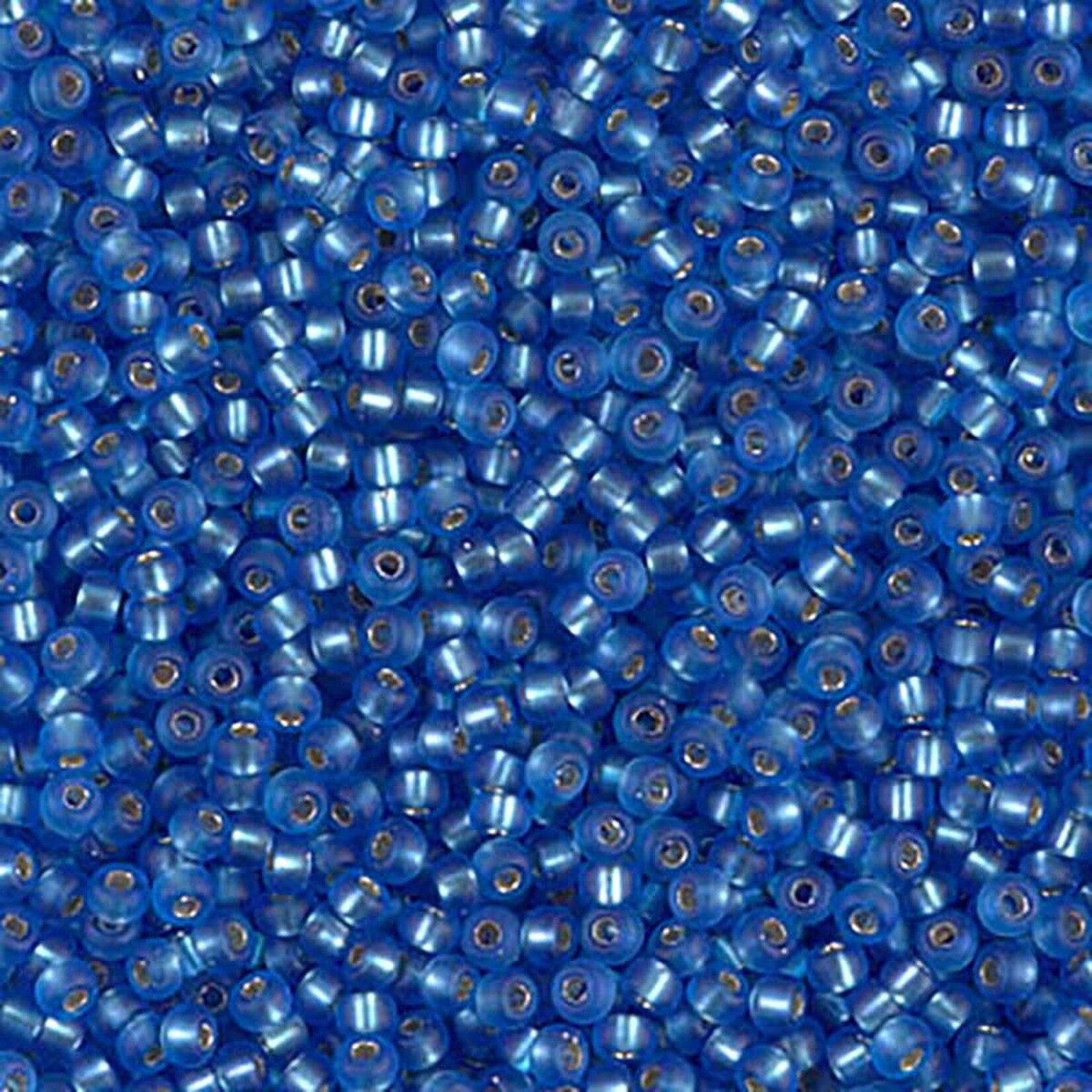 Miyuki 11/0 Silver Lined Sapphire Seed Beads - 24gm Tube