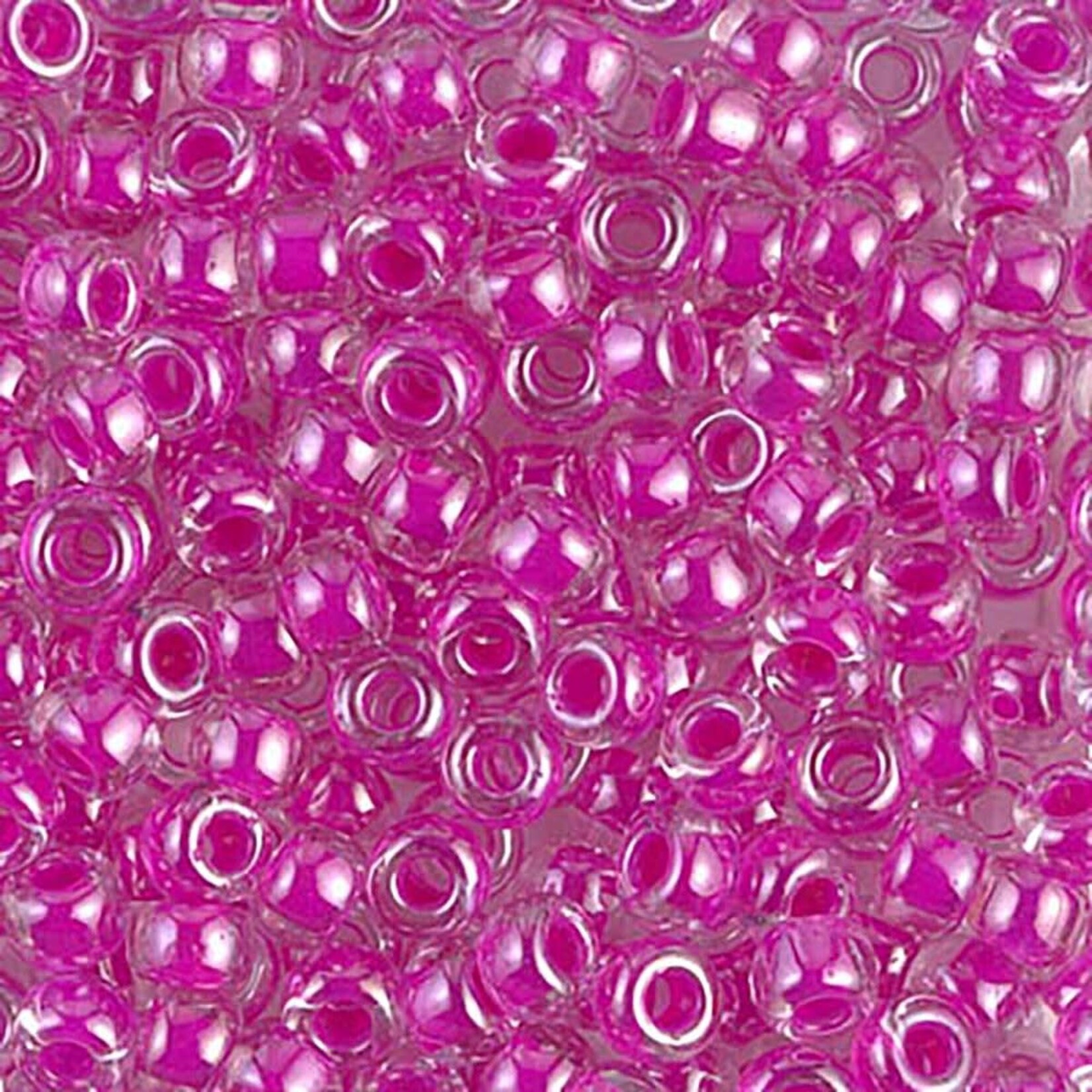 Miyuki 6/0 Fuchisa Lined Crystal Seed Beads - 20gm Tube