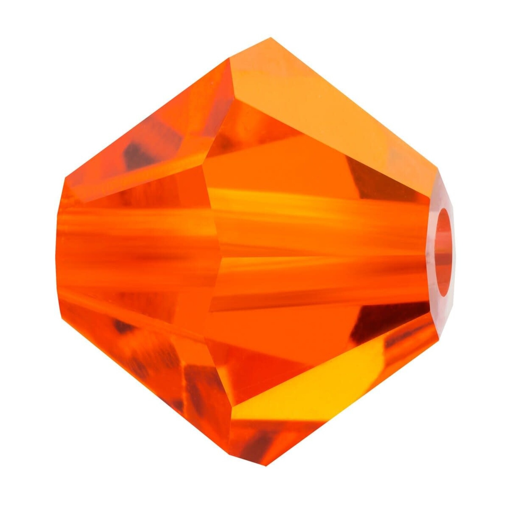 Preciosa  4mm Hyacinth Bicone Bead Strand