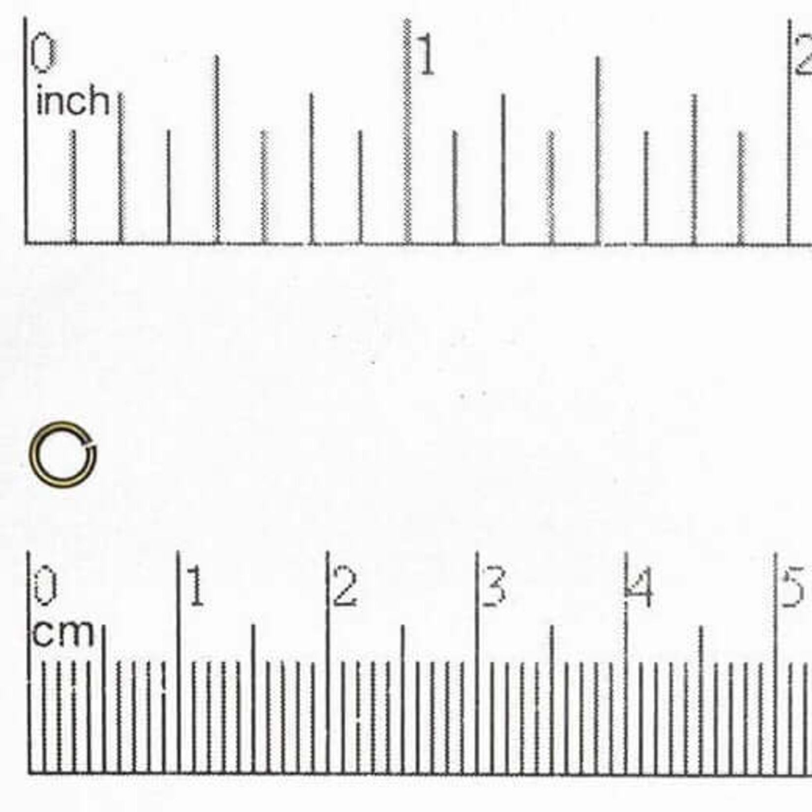 Antique Brass  4mm 21ga Jump Ring - 20 Pieces