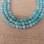 Amazonite  6mm Round Bead Strand