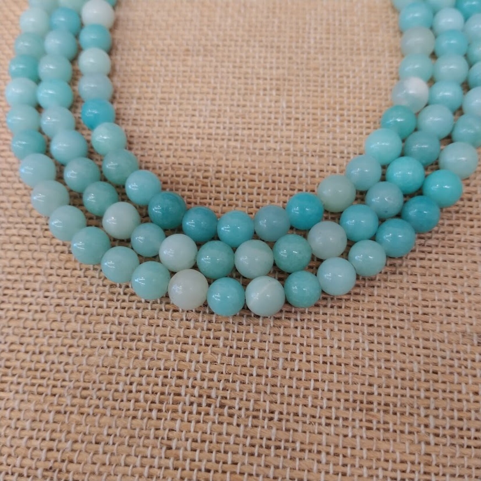 Amazonite  6mm Round Bead Strand