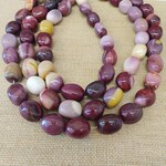 Mookaite 18mm Smooth Nugget Bead Strand