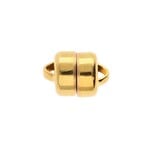 Gold Plated 7.5x12.5mm Magnetic Clasp - Single