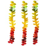 Czech Glass Table Cut Tutti Fruity Bead Strand