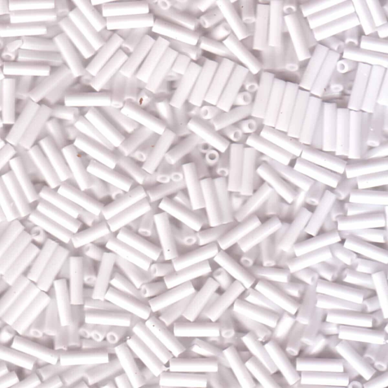 Bugle #2 (6mm) Opaque White - 17gm Tube