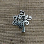 Tree of Life Large Silver Charm