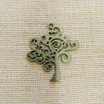Tree of Life Pendant - Brass Plated