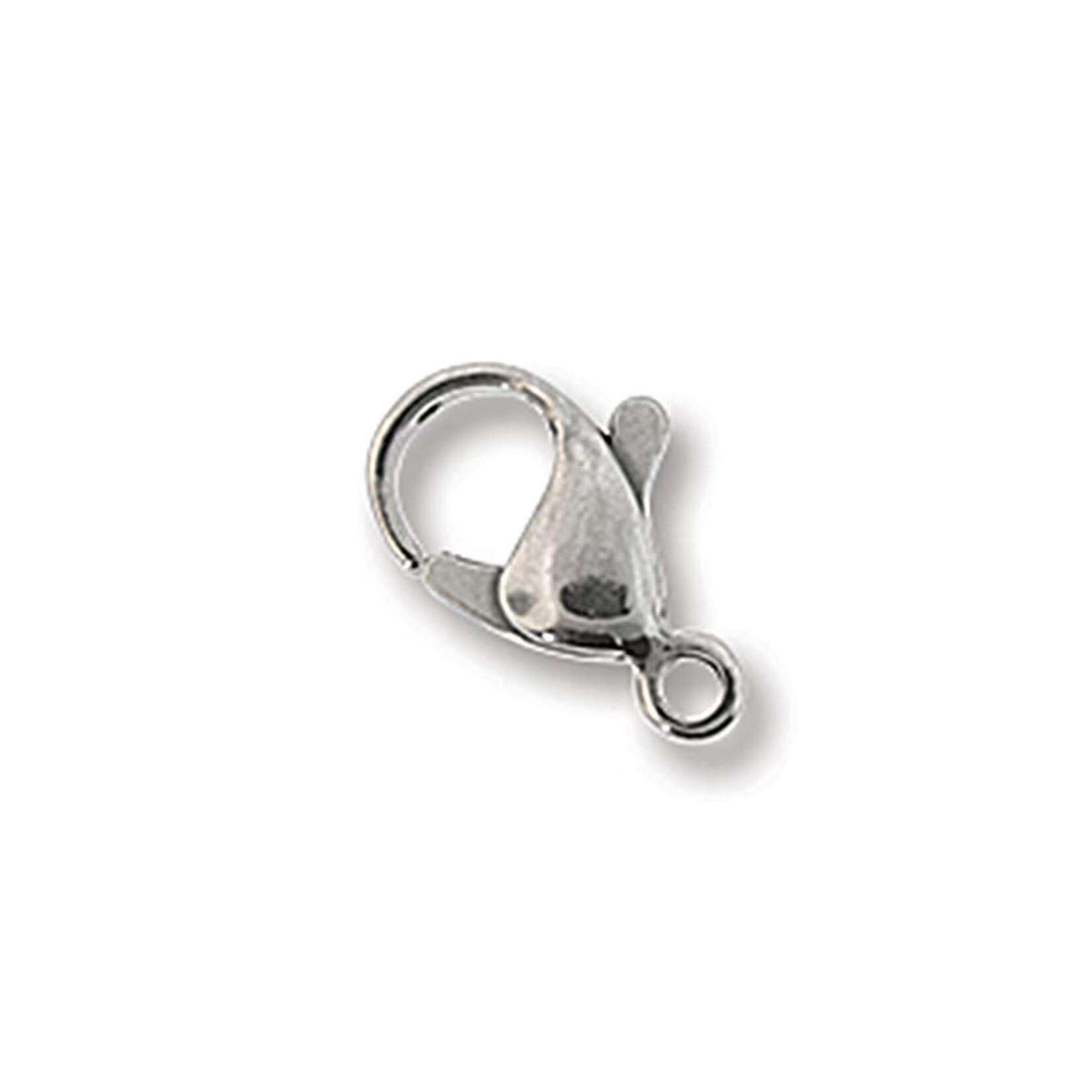 Stainless Steel 12mm Trigger Clasp - 5 Pieces