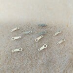 Sterling Silver  8mm Clasp Tab - Single