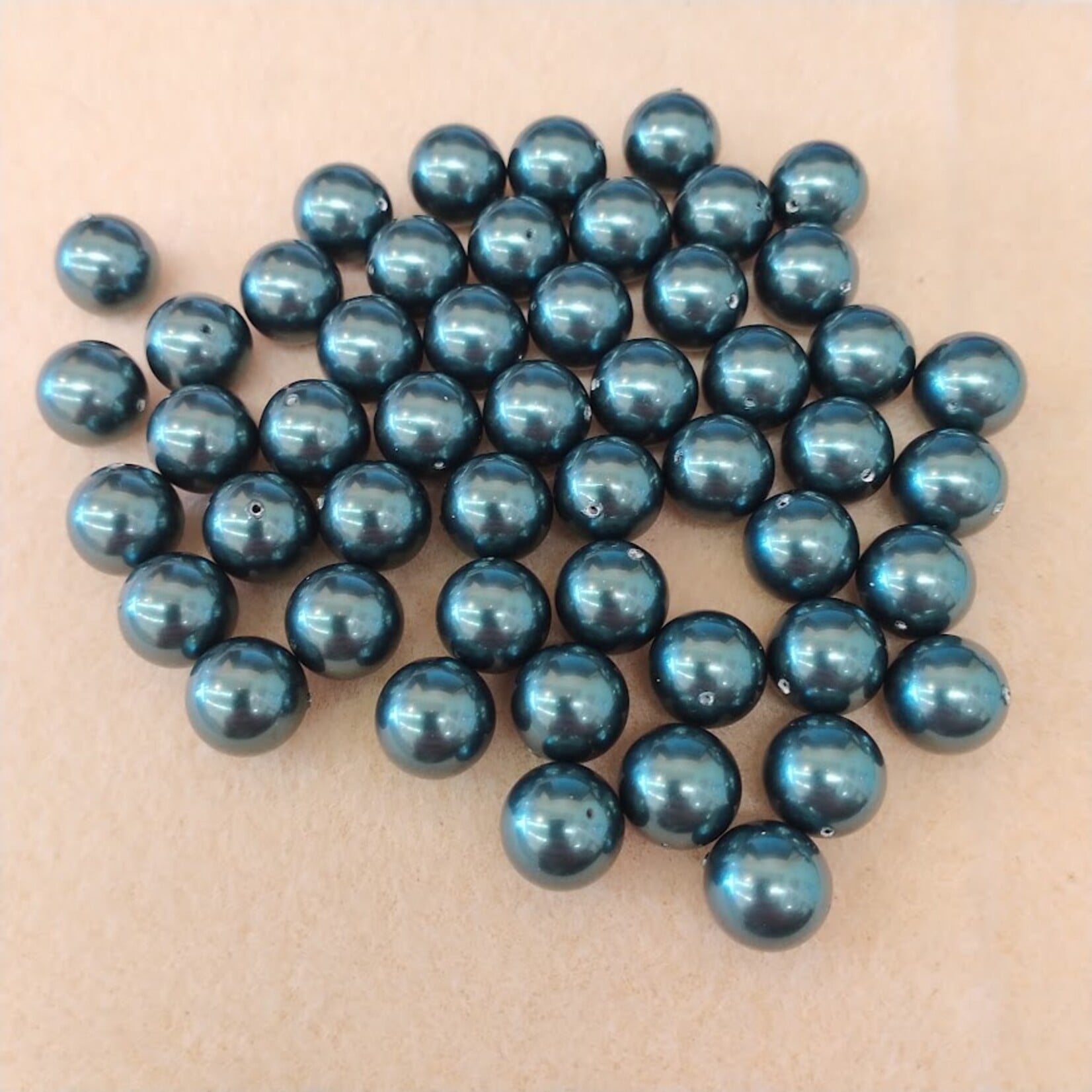 Swarovski Pearl 12mm Round Tahitian -10 Pieces
