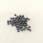 Swarovski Pearl  3mm Round Dark Brown - 50 Pieces