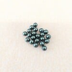 Swarovski Pearl  4mm Dark Green - 20 Pieces