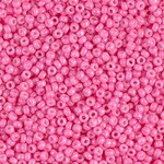 Miyuki 11/0 Dyed Opaque Pink Seed Beads - 23gm Tube